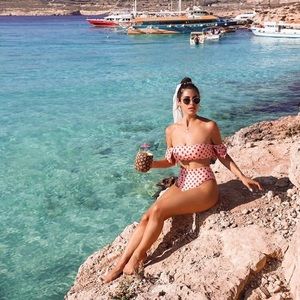 Tularosa Felicity Bikini Top & High Rise Bottoms